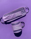 Tobilleras para polea baja| Correas gym polea| Ankle Straps Unique Lila