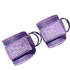 Tobilleras para polea baja| Correas gym polea| Ankle Straps Unique Lila